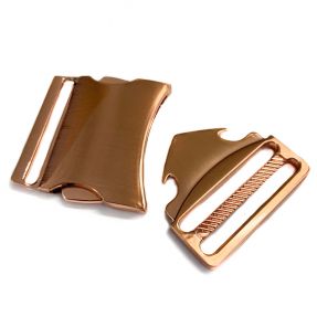 Metal Side Release Buckle 40 mm copper