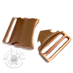 Metal Side Release Buckle 40 mm copper