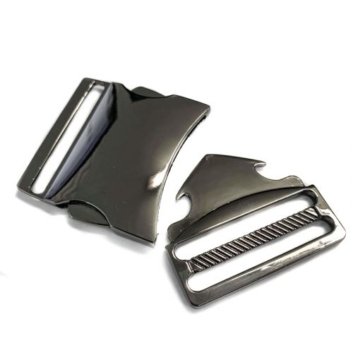 Metal Side Release Buckle 40 mm anthracite