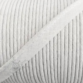 Piping tape 100% cotton white