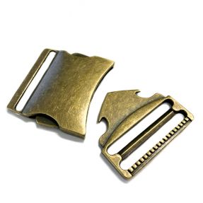 Metal Side Release Buckle 40 mm messing