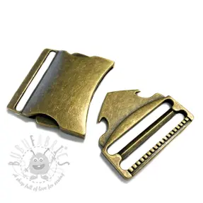 Metal Side Release Buckle 40 mm messing