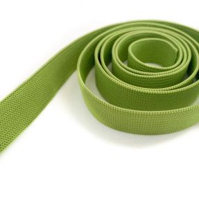 Elastic 15 mm dark lime