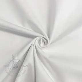 Cotton poplin optical white