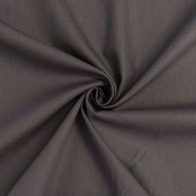 Cotton poplin dark grey