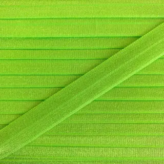 Bias binding elastic 15 mm neon green