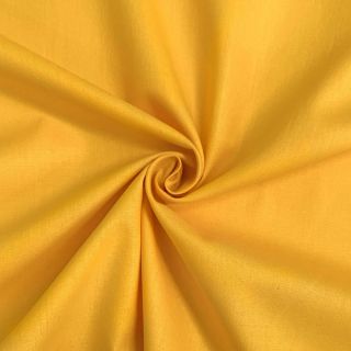 Cotton poplin yellow