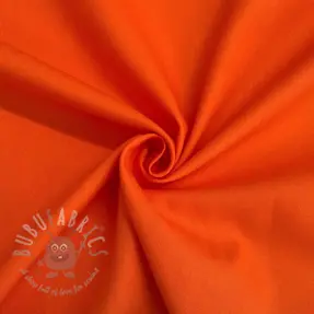 Cotton poplin orange