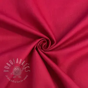 Cotton poplin cerise