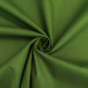 Cotton poplin forest green