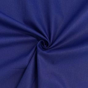 Cotton poplin dark cobalt