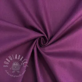 Cotton poplin dark purple