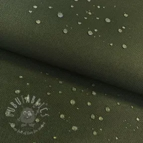 Water-reppellent fabrics dark green
