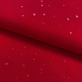 Water-reppellent fabrics red