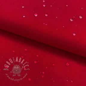 Water-reppellent fabrics red