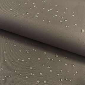 Water-reppellent fabrics dark grey