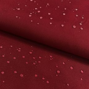 Water-reppellent fabrics dark red