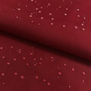 Water-reppellent fabrics dark red