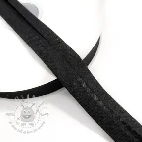 Bias binding cotton black