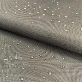 Water-reppellent fabrics grey