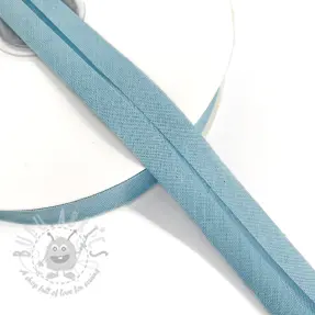 Bias binding cotton light blue