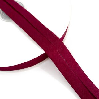 Bias binding cotton bordeaux