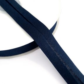 Bias binding cotton dark blue