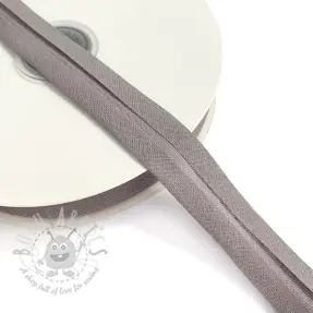 Bias binding cotton light grey