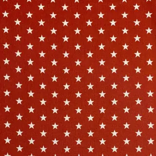 Cotton fabric Petit stars terra