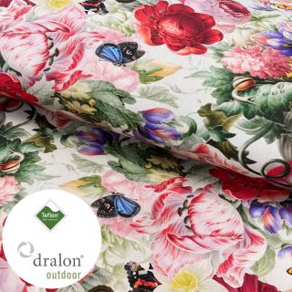 Outdoor decoration fabric teflon ROMANTIC BOTANIC