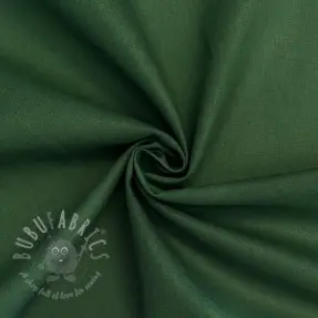 Cotton poplin dark green