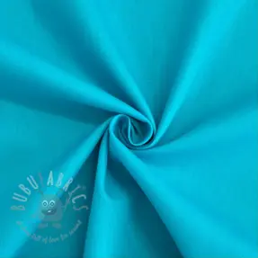 Cotton poplin light turquoise