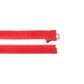 Jacket Zipper open-end 55 cm red