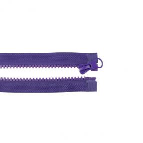 Jacket Zipper open-end 35 cm purple