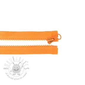 Jacket Zipper open-end 75 cm orange