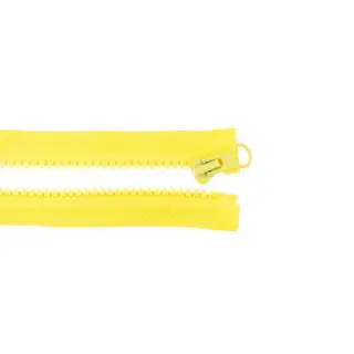 Jacket Zipper open-end 65 cm yellow