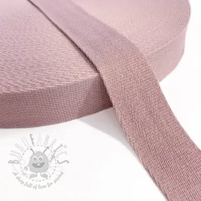 Cotton webbing 4 cm old pink