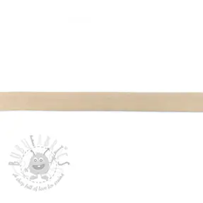 Bias binding jersey camel