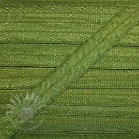 Bias binding elastic 15 mm army