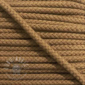 Cotton cord 8 mm brown