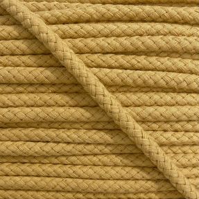 Cotton cord 8 mm camel