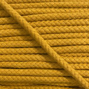 Cotton cord 8 mm ochre