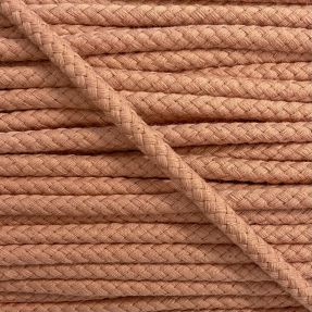 Cotton cord 8 mm salmon