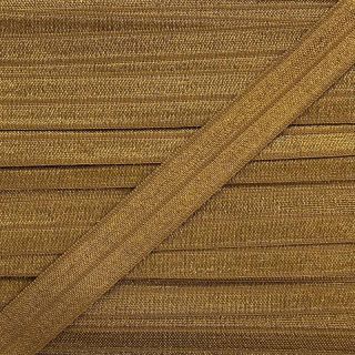 Bias binding elastic 15 mm brown