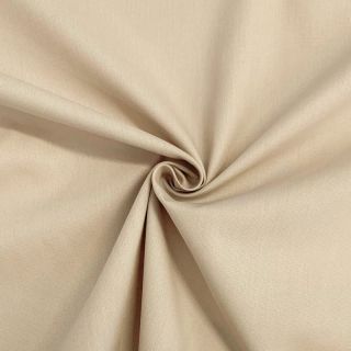 Cotton poplin beige