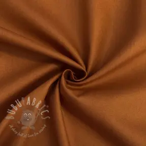 Cotton poplin cognac