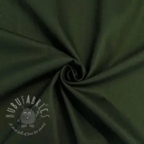 Cotton poplin army green