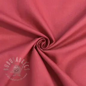 Cotton poplin dark blush