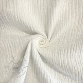 Double gauze/muslin ecru