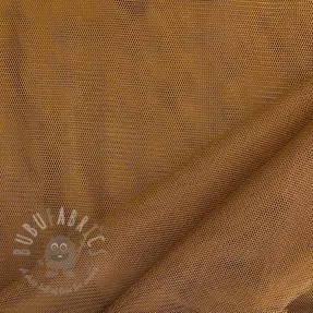 Tulle netting dark camel 160 cm